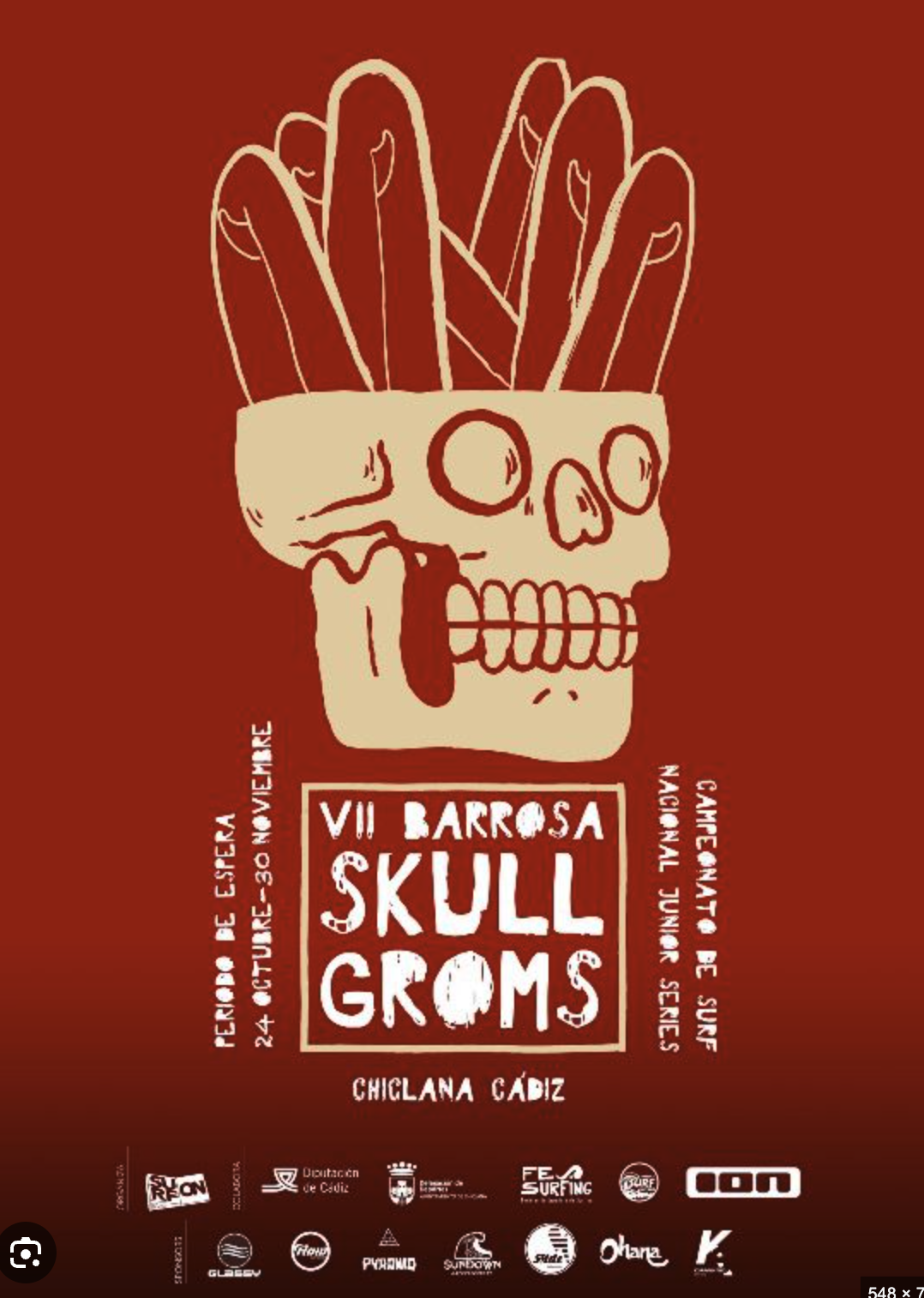 VII Barrosa Skull Groms