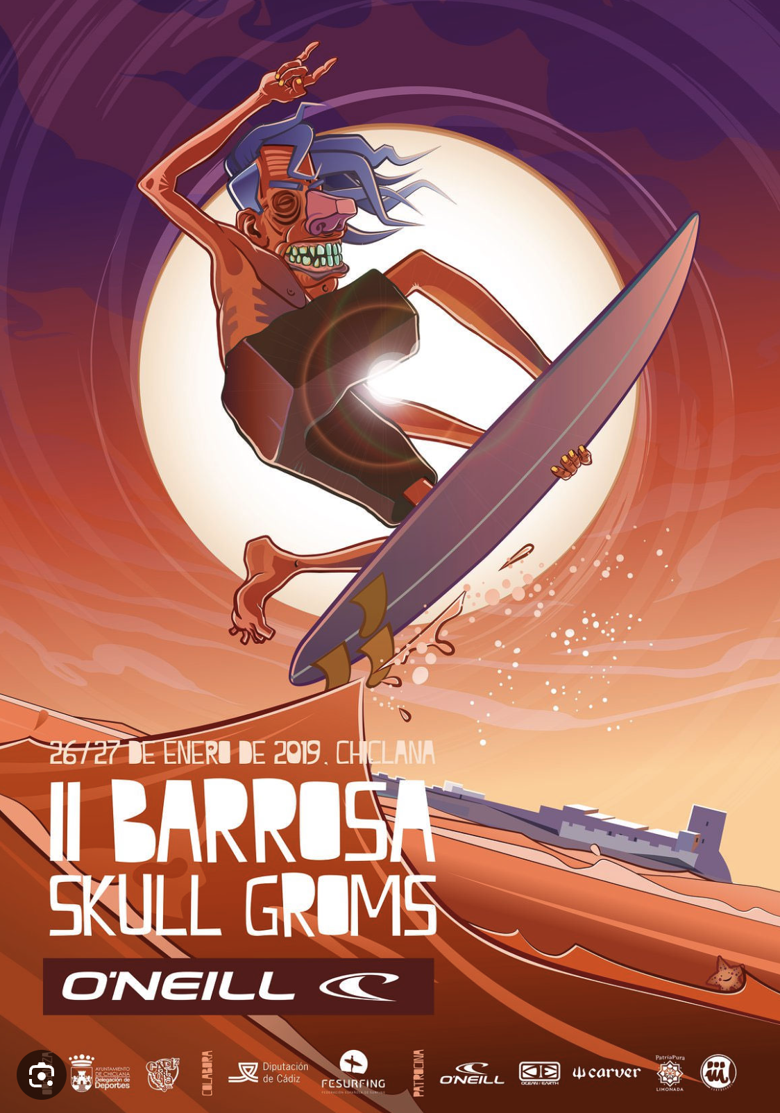 II Barrosa Skull Groms